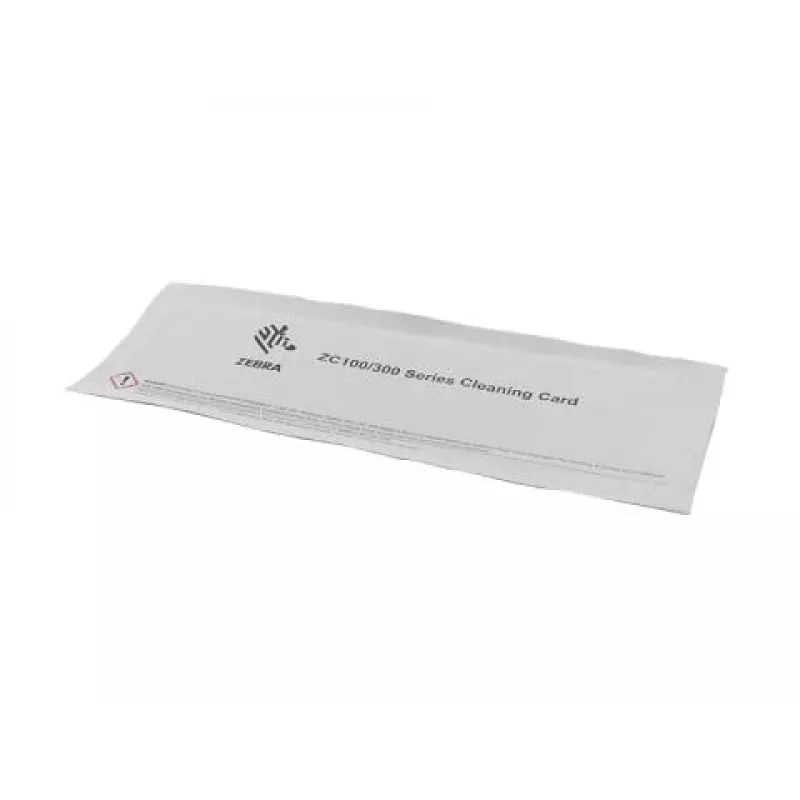 Zebra 105999-311 kit de cartões de limpeza para ZC100/ZC300, 5 cartões