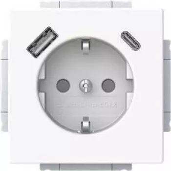 BJ 20 EUCB2USBAC-84 Tomada SCHUKO/USB-A+C (2CKA002011A6306)