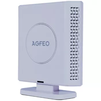 Repetidor IP DECT agfeo 6101724 branco — extensor de alcance para sistemas DECT/VoIP
