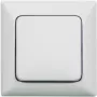 Placa de parede Legrand 776210 branca termoplástico sem parafusos