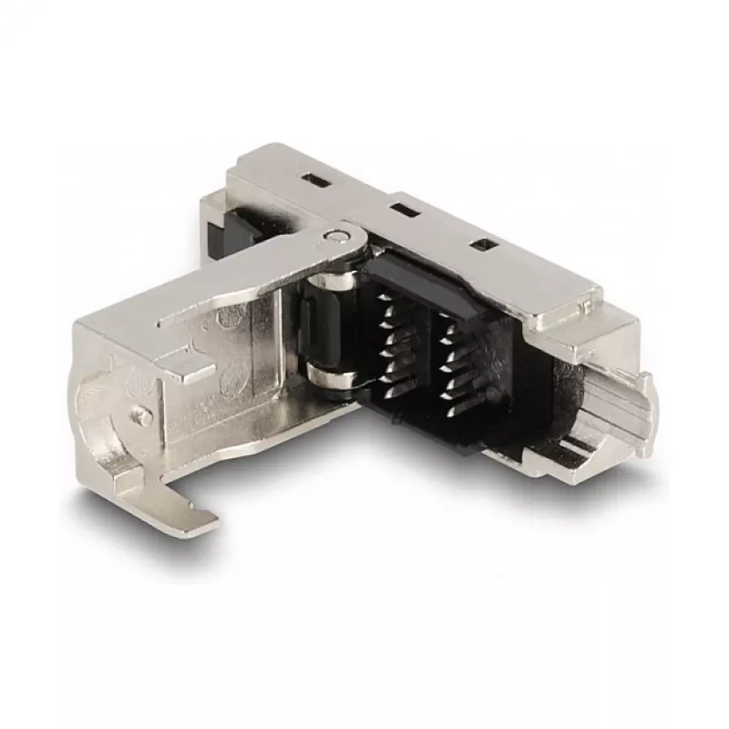 DeLOCK Ficha RJ45 para LSA Cat.6A sem ferramentas com alívio de tensão