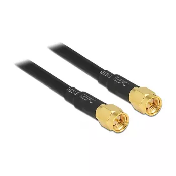 Cabo coaxial DeLOCK 88892 LMR195 2 m SMA preto