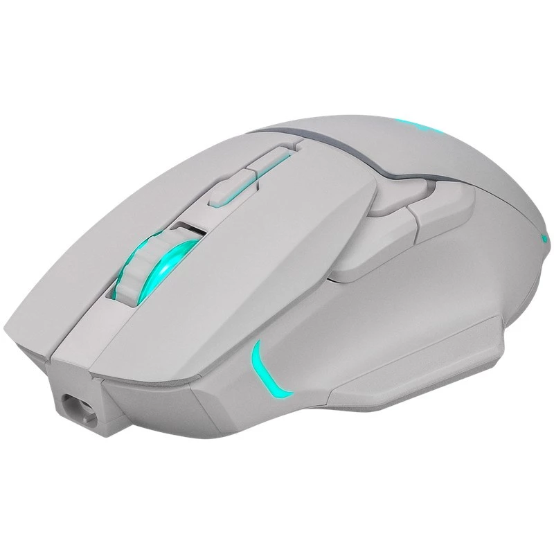 Rato sem fios DEFENDER Stix GM-009 RF — ótico 3200 DPI, 6 botões, ambidestro, USB RF, a pilhas, branco