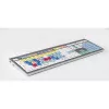 Teclado Logickeyboard ALBA Universal USB AZERTY francês prateado