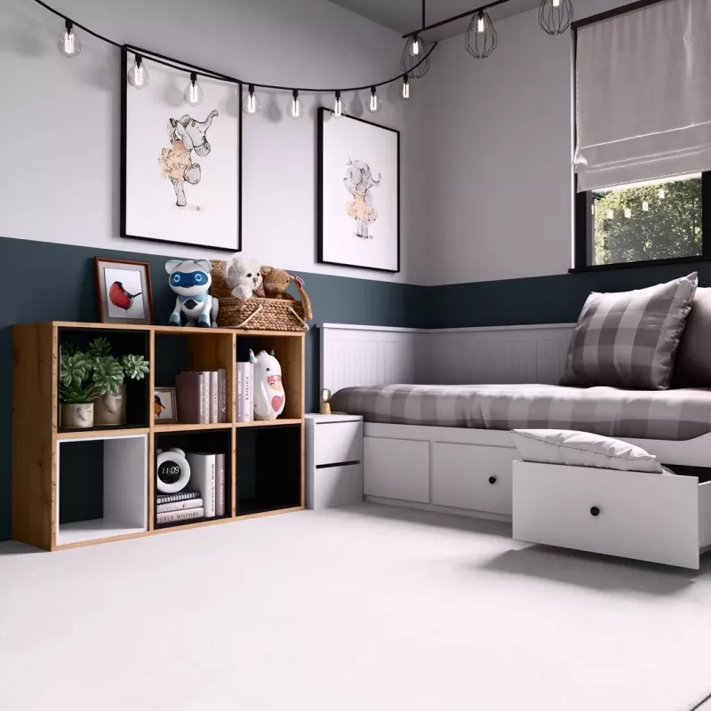 Estante de sala Topeshop MALAX 2X3 ARTISAN