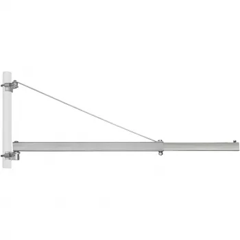 Braço articulado GT-SA 1100, suporte cinzento, para cabo de tração