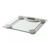 Balança de pessoa eletrónica Mesko MS 8137 — capacidade 150 kg, precisão 100 g, branco/transparente