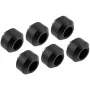 Conjunto de conexão para tubo rígido OPTIMUS para tubos de 12 mm, pack de 6 com ferramenta de instalação, preto