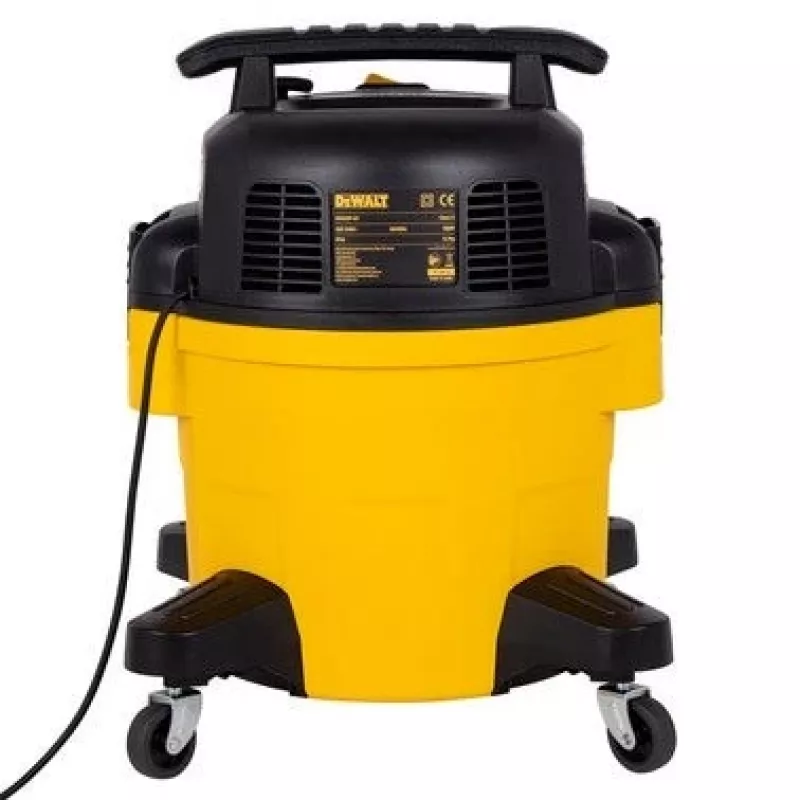 DeWalt AT-DXV23P-QT aspirador de sólidos e líquidos, 23 l, super silencioso