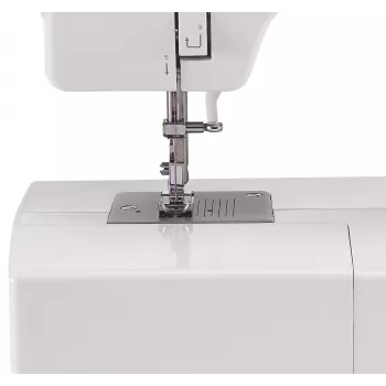 Máquina de costura automática SINGER Promise 1412 — elétrica, 12 pontos integrados, seletor rotativo, branca
