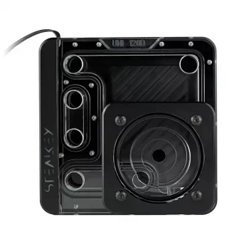 Stealkey Customs SK-UNI 120D Distroplate D-RGB – edição preta