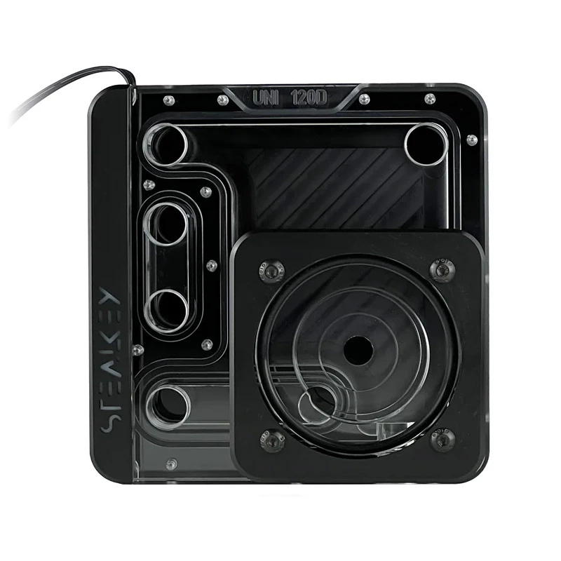 Stealkey Customs SK-UNI 120D Distroplate D-RGB – edição preta