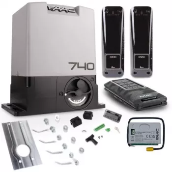 Motor para portão de correr FAAC Delta 2 Conjunto modelo 740 — para portões até 500 kg