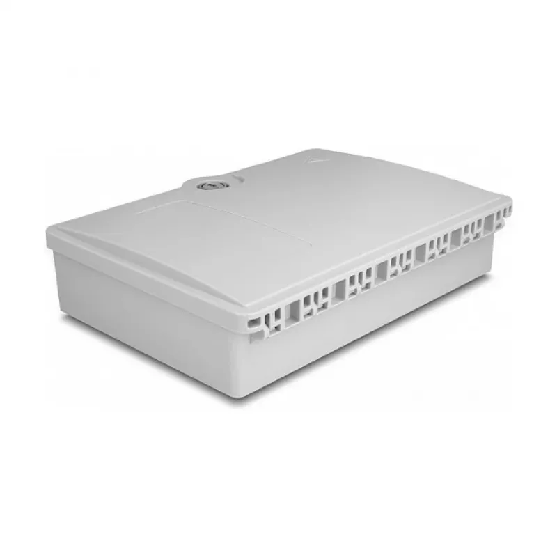 Caixa de distribuição de fibra ótica DeLOCK 6 portas IP55 à prova de água cinzenta