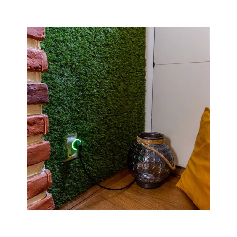 Tomada inteligente Shelly Plug S Gen3 — tomada inteligente Wi-Fi com monitorização de energia, tipo F, 110–230 V, 2500 W, branca
