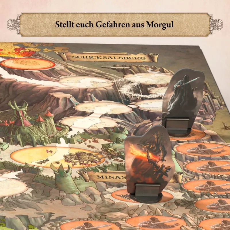 Kosmos O Senhor dos Anéis - Juntos até à Montanha do Destino, jogo de tabuleiro