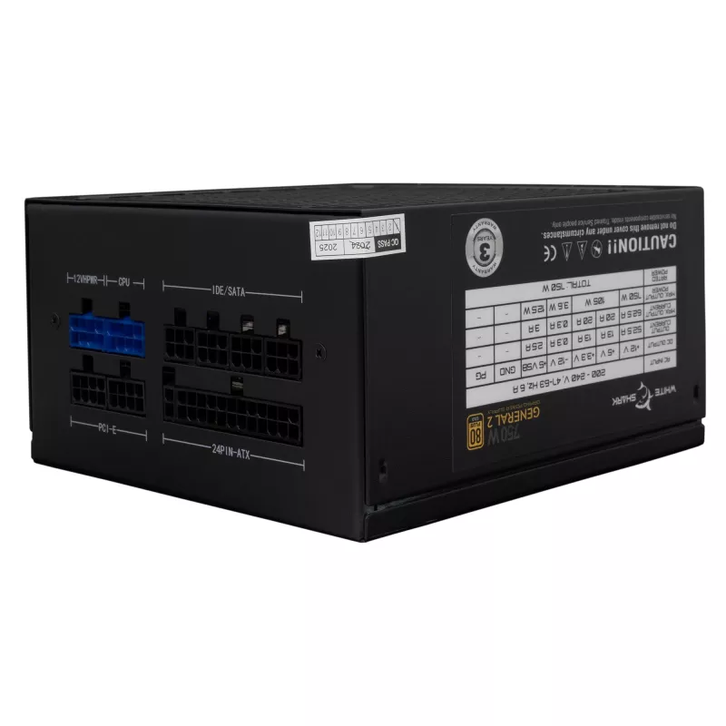 Fonte de alimentação White Shark GPSU-750W General-2 750W