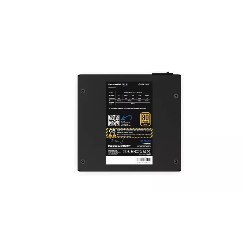 Fonte de alimentação ENDORFY Supremo FM6 750W