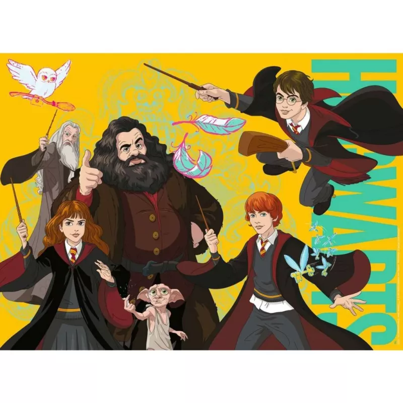 Puzzle infantil O jovem feiticeiro Harry Potter (100 peças)