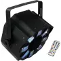 Aparelho de iluminação EUROLITE Flower Effect Light FE-700 LED 7 cores, efeito compacto de palco/discoteca