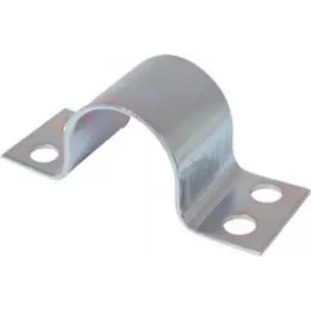 Abraçadeira de mastro ShiverPeaks 89855 aço galvanizado com ranhuras de fixação adicionais