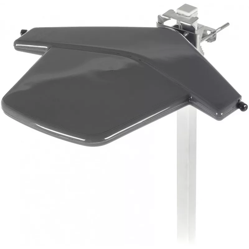 Antena SENCOR SDA 512 DVB‑T2/T 20 dB 75 Ω — antena externa de TV/FM para receção digital terrestre