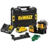 Nível laser DeWalt DCE089D1G18-QW raio verde autonivelante 360° com compatibilidade com recetor