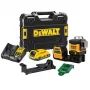 Nível laser DeWalt DCE089D1G18-QW raio verde autonivelante 360° com compatibilidade com recetor
