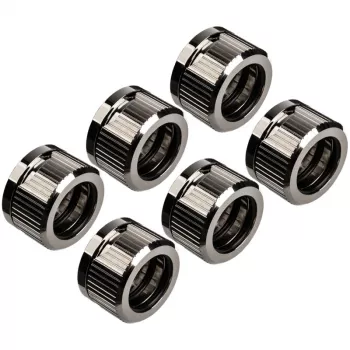 EK Water Blocks EK-Quantum Torque HDC 16 - Embalagem de 6, prateado