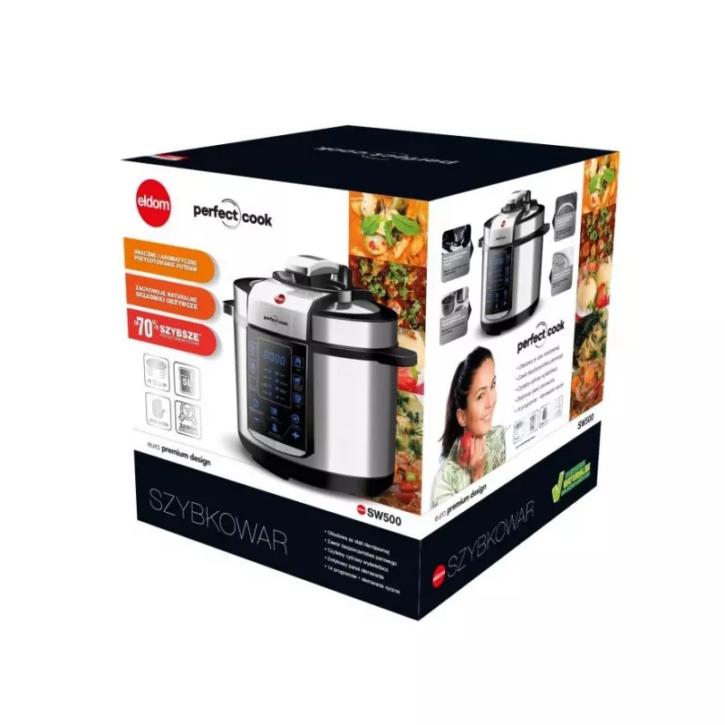 ELDOM SW500 PERFECT COOK 5 L aço inoxidável 900 W