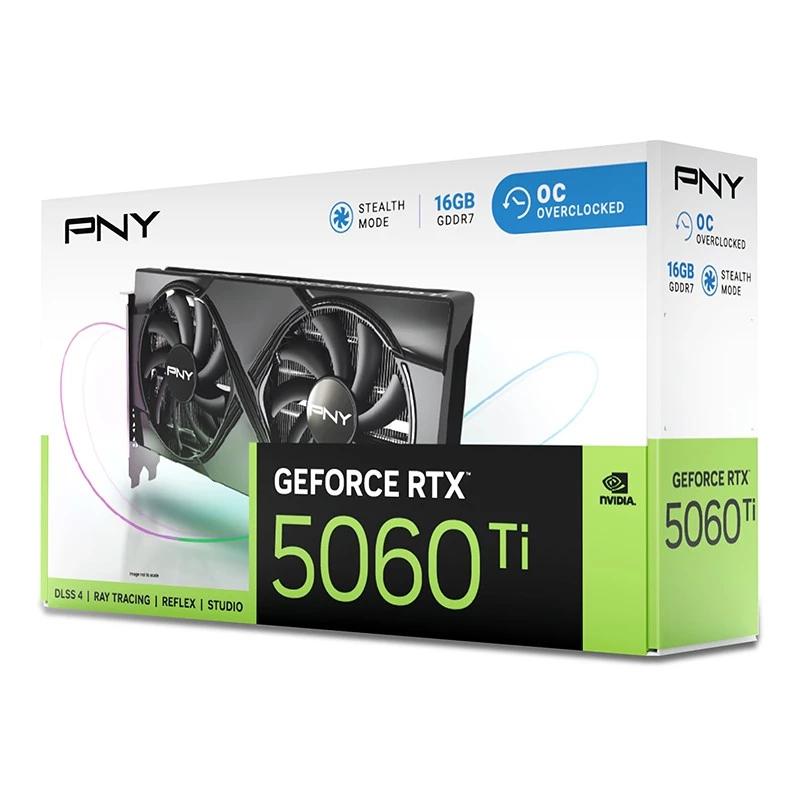 Placa gráfica PNY GeForce RTX 5060 Ti 16 GB GDDR7