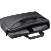 Mala para portátil DEFENDER FIRM 26123 para portáteis de 15,6 polegadas, poliuretano, preto, toploader, alça removível