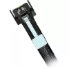 Cabo ICY DOCK MB414L-B MCIO 4i SFF-TA-1016 para MCIO 4i SFF-TA-1016, 0,5 m