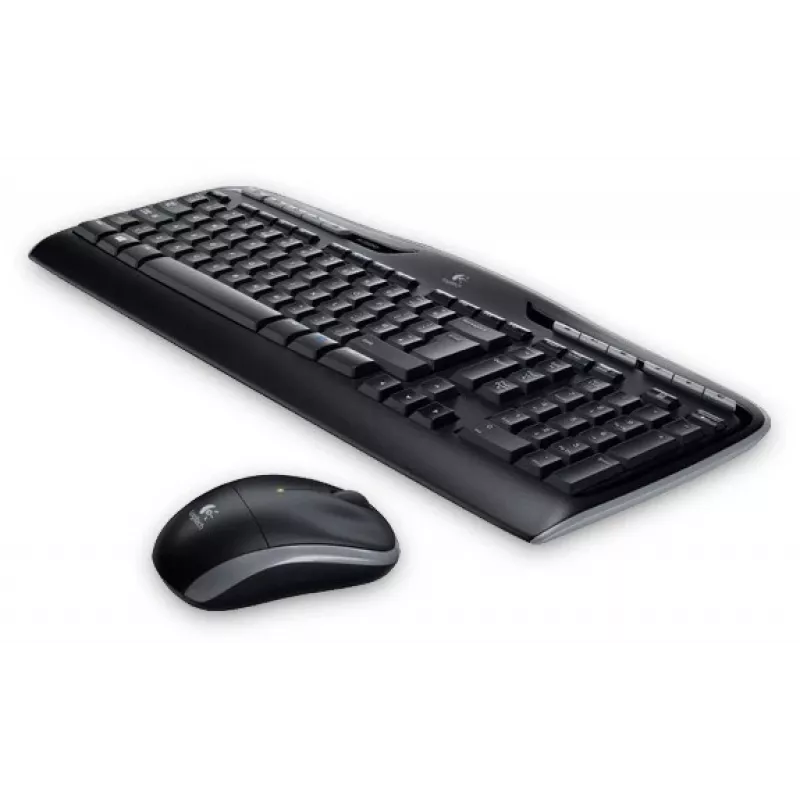 Teclado sem fios Logitech MK330 US preto