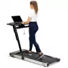 Passadeira elétrica HMS LOOP12 MULTI com secretária 1-12 km/h, preta