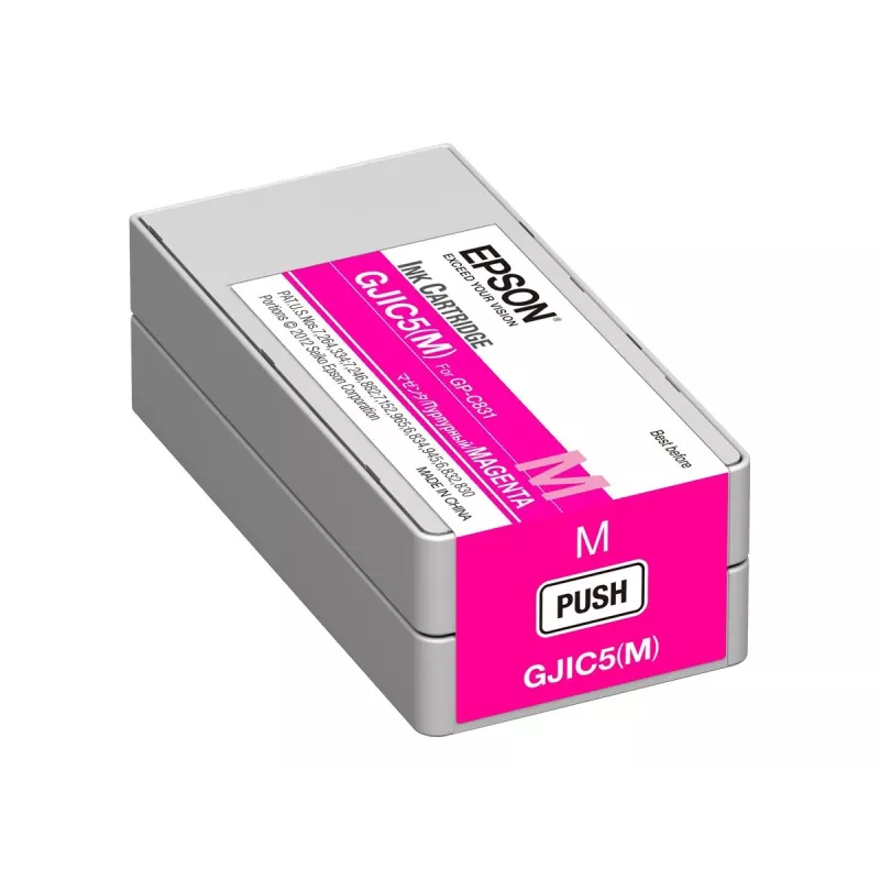 Epson GJIC5(M): Tinteiro para ColorWorks C831 (Magenta) (Quantidade Mínima de Encomenda = 10)