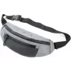 Bolsa de cintura TROIKA BLB03/GY — design refletor compacto, leve