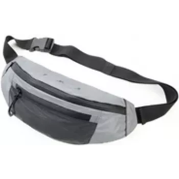 Bolsa de cintura TROIKA BLB03/GY — design refletor compacto, leve