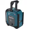 Makita MR007GZ Rádio de obra sem fios, DAB+/FM, 18V-40V, preto/verde