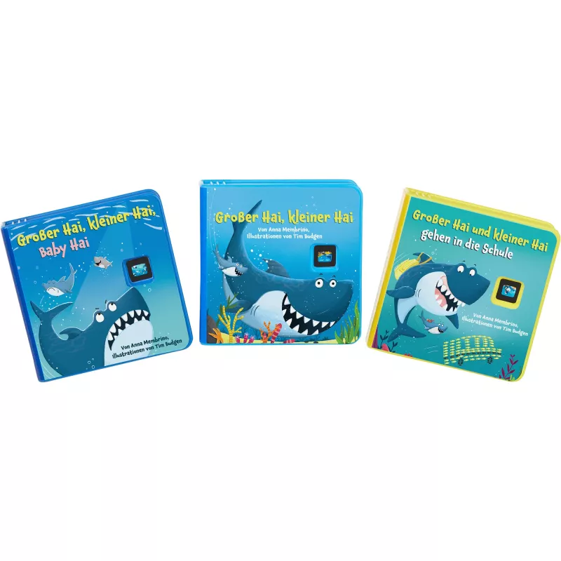 Little Tikes Story Dream Machine – Coleção Big Shark Little Shark, audiolivro