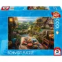 Puzzle Schmidt Spiele 'Frühstück mit Aussicht' 1000 peças, 693 mm de largura