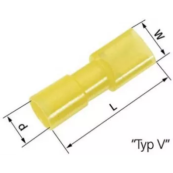 Lapp L-RB 63 V - L-RB 63 V - azul - conector fêmea - reto - latão - poliamida - latão (61794970)