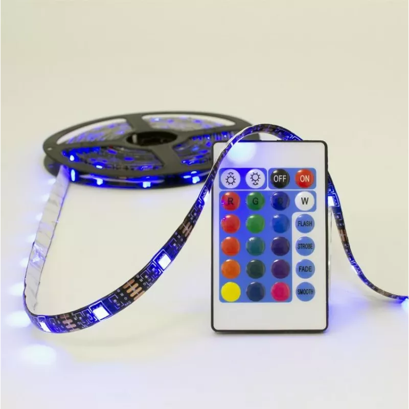 Tira LED White Shark Helios LED-05 RGB com comando