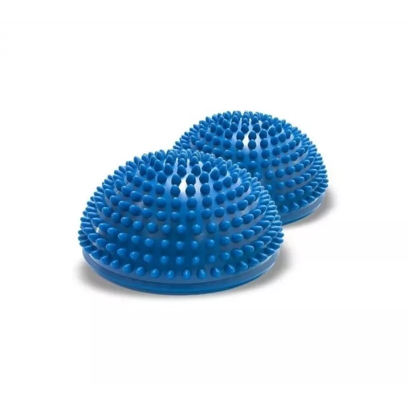 Cúpulas sensoriais de equilíbrio e proprioceção Qmed DRQM3GCH101 — par, tecnopolímero, Ø16 cm, carga máx. 100 kg, azul