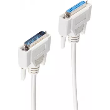Cabo serial ShiverPeaks BS78023-3 cinzento 3m DB-25