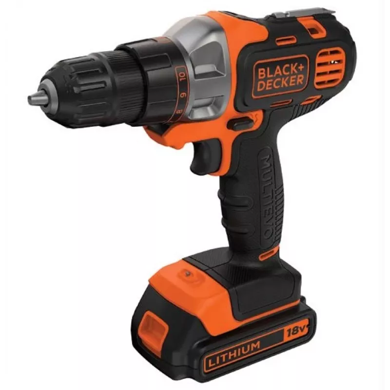 Black & Decker MT218KB Máquina de furar 800 rpm preto, laranja 1,46 kg