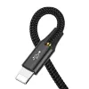 Cabo USB Baseus Fast 4in1 2xUSB-C / Lightning / Micro 3.5A 1.2m (preto)