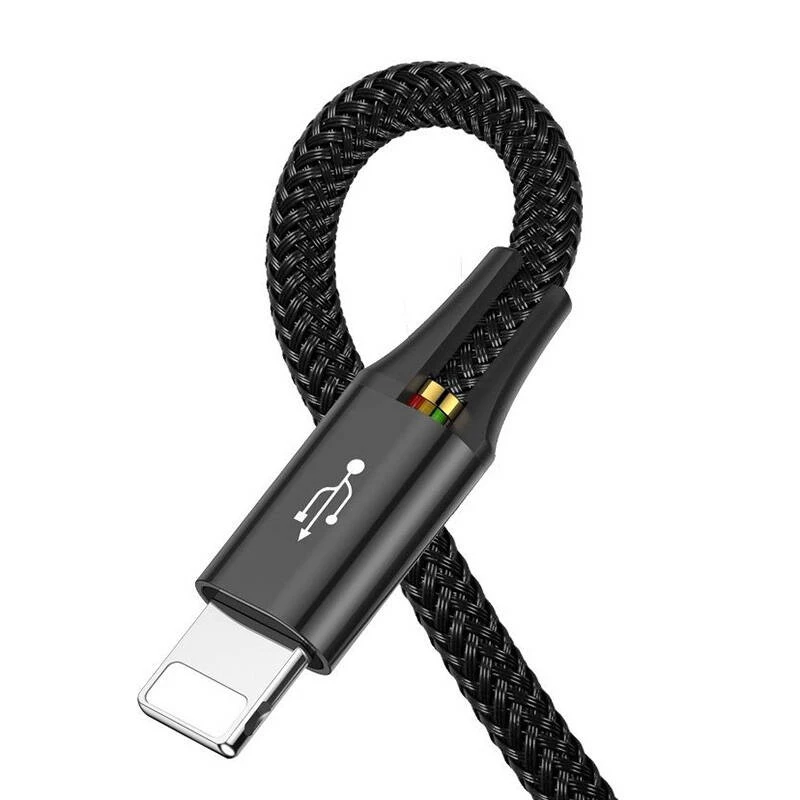 Cabo USB Baseus Fast 4in1 2xUSB-C / Lightning / Micro 3.5A 1.2m (preto)