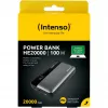 Powerbank INTENSO 7350050 — 20000 mAh, 1× USB-A + 2× USB-C, 100 W de potência total de saída, preto/cinzento