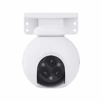 Câmara de vigilância IP EZVIZ H80f exterior 2560x1440 com fios esférica